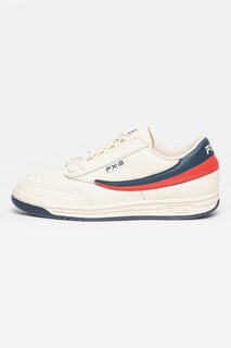 Оригинальные кожаные спортивные кроссовки Tennis 83 с контрастами Fila, красный