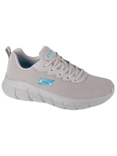 Кроссовки на шнуровке Skechers, серый