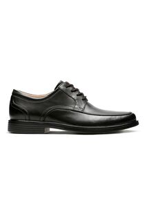 Кожаные туфли дерби Un Aldric Park Clarks, черный