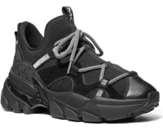 Кроссовки Michael Kors Sahara Trainer, черный