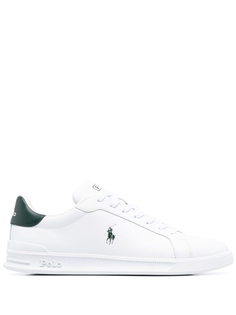 Polo Ralph Lauren кеды с логотипом, белый