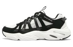Кроссовки Stamina Airy Chunky для мужчин с низким верхом белого/черного цвета Skechers