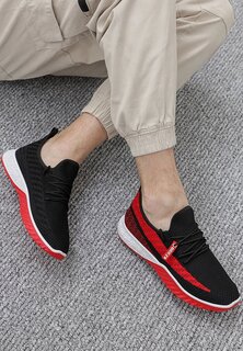 Низкие кеды Keddo, цвет black red