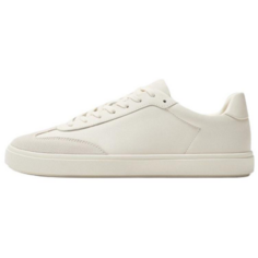 Кроссовки ZARA Skateboarding Shoes Men Low-top, белый