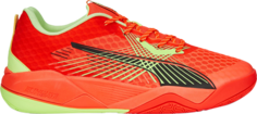 Кроссовки Puma Eliminate Power Nitro 2 Racquet Red Blast Fast Yellow, красный