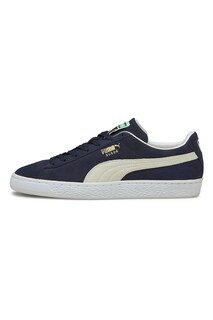 Замшевые спортивные туфли Classic XXI Puma, белый