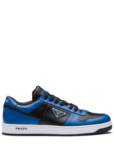 Кроссовки Prada Downtown With Logo, черный/синий