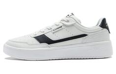 Кроссовки LINING Relaxing Skateboarding Shoes Men Low-top White/Black, белый/черный