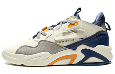 Кроссовки для скейтбординга мужские, среднего размера, бежевые/белые/синие Xtep