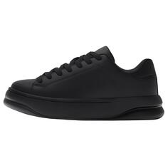 Кроссовки ZARA Skateboarding Shoes Men Low-top Black, черный