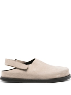 Studio Nicholson однотонные слиперы, нейтральный цвет