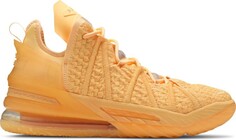 Кроссовки Nike LeBron 18 Sisterhood, оранжевый