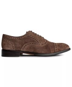 Мужские оксфорды Ford Quarter Brogue на шнуровке Anthony Veer, коричневый
