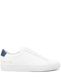 Common Projects ретро классические кроссовки, белый