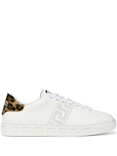 Versace кроссовки Greca, белый