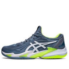 Кроссовки Asics Court FF 3 Steel Blue Lime, синий
