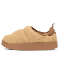 Кроссовки Adidas Puffylette Slip-On Brown, коричневый