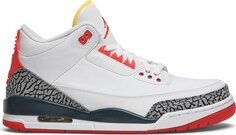 Кроссовки Air Jordan 3 Retro Solefly, белый