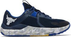 Кроссовки Under Armour Project Rock BSR 2 Marble - Academy, синий