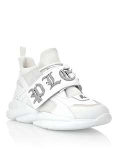 КРОССОВКИ RUNNER GOTHIC PLEIN Philipp Plein, белый