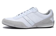 Кроссовки HUGO BOSS Lifestyle Shoes Men Low-top Gray, белый/серый