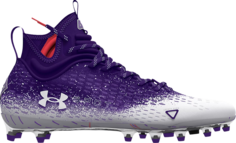 Бутсы Under Armour Spotlight Lux MC 2.0 Purple White, фиолетовый