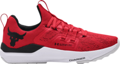 Кроссовки Under Armour Project Rock BSR Red White, красный