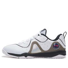 Кроссовки Li-Ning Double Shadow Table Tennis Shoes Standard White Black, белый