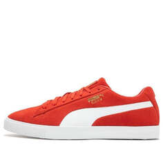 Кроссовки PUMA Fusion Suede For All Time LE Golf Shoes Red White, красный