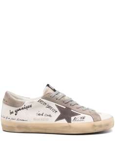 Golden Goose кеды Super-Star, нейтральный цвет