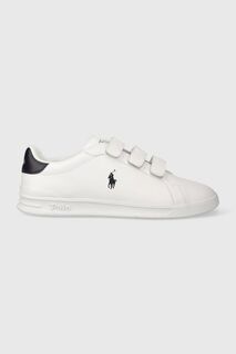 Кожаные кроссовки HRT Crt 3Str Polo Ralph Lauren, белый