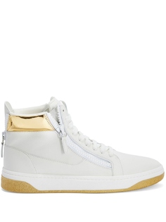 Кроссовки Giuseppe Zanotti GZ 94, белый/золотой