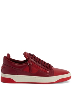 Giuseppe Zanotti кроссовки GZ94 со вставками, красный