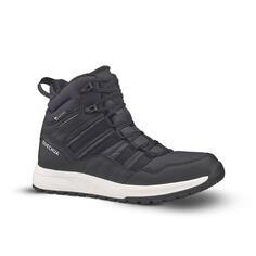 Теплые и водонепроницаемые походные ботинки Decathlon — Sh500 Mid Quechua, черный