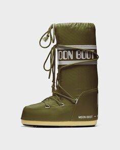 Ботинки Moon Boot Icon Nylon, хаки