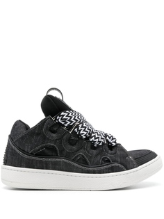 Lanvin кроссовки Curb, черный
