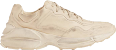 Кроссовки Gucci Rhython Leather Sneaker Ivory, слоновая кость