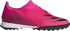 Кроссовки Adidas X Ghosted.3 TF Shock Pink, розовый