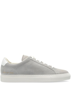 Common Projects кроссовки из замши в стиле ретро, серый