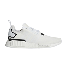 Кроссовки Adidas NMD_R1 Colorblock - White Black, белый