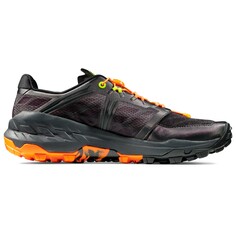 Кроссовки для бега по пересеченной местности Mammut Sertig TR Low, цвет Black/Dark Tangerine Mammut®