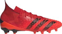 Бутсы Adidas Predator Freak.1 AG Demonskin - Solar Red, красный