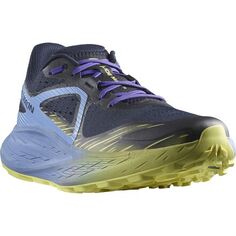 Кроссовки для бега по пересеченной местности Glide Max мужские Salomon, цвет Granada Sky Dark Sapphire Sunny Lime