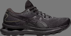 Кроссовки wmns gel nimbus 24 triple black Asics, черный