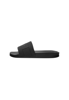 Пляжные тапочки и сандалии PULL&BEAR, черные