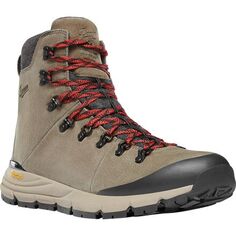 Ботинки Arctic 600 с боковой молнией мужские Danner, цвет Brown/Red