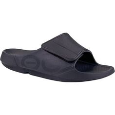 Сандалии Ooahh Sport Flex Oofos, цвет Black Matte