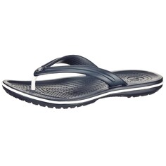 Сандалии с Т-образным ремешком Crocs Flip, темно-синий