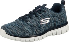 Кроссовки Skechers Graceful Twisted Fortune, ночной синий/пыльно-синий