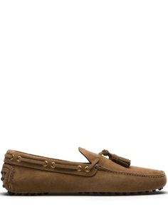 Car Shoe топсайдеры с кисточками, коричневый